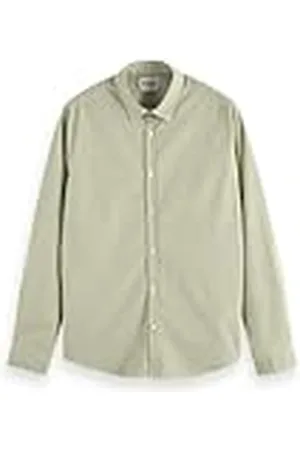 Scotch&Soda Seasonal Essentials Poplin Checked Camiseta, , S para Hombre