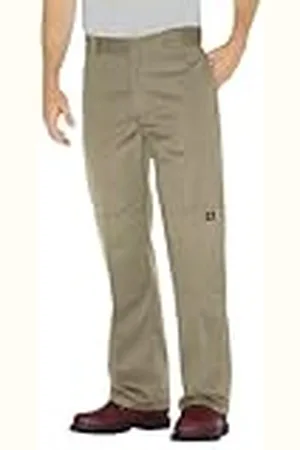 Dickies D/Knee Work Pantalones, Khaki, W36 / L36 (ES 46) para Hombre
