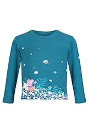 Regatta Camiseta de manga larga Coolweave con estampado gráfico de Peppa para niños