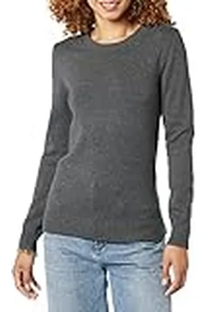 Amazon Jersey en Algodón de Cuello Redondo (Disponible en Tallas Grandes) Mujer, , L
