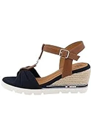 Romika 74r0112001, Sandalias con cuña Mujer, , 39 EU