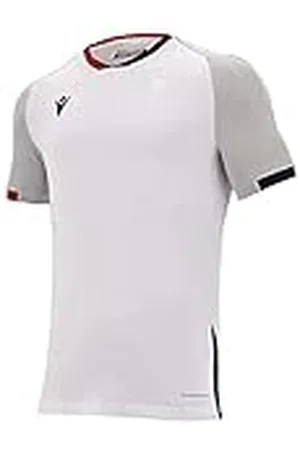 macron Bfc M20 Maglia Gara Mm Sr Camiseta Away Bologna FC 2020/21, Hombre, Color Blanco, 3XL