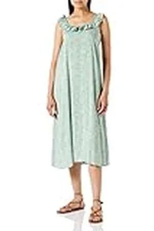 ONLY Jdystarr S/L Frill Dress Wvn Vestido, , 38 para Mujer