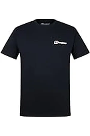 Berghaus Front & Back Camiseta, Black/Black, M para Hombre