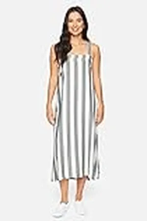Hurley W Alani Midi Dress Vestido, Mujer, Black, S