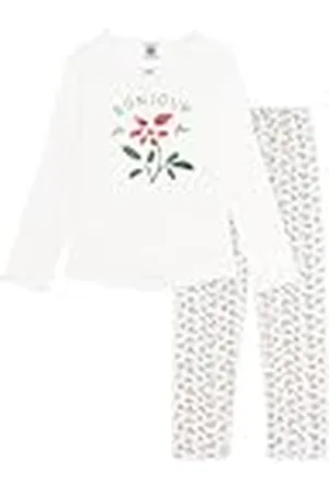 Petit Bateau A0CUV Pijama, , 8 ANS para Niñas