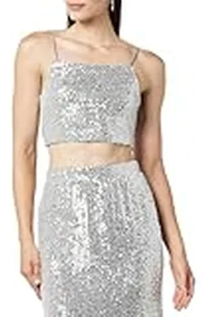 THE DROP Top Bralette para Mujer, Freddie Lentejuelas, , S