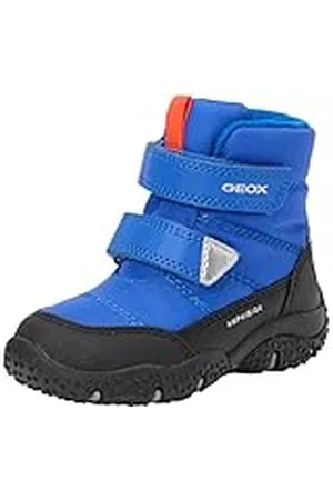 Geox B Baltic Boy B ABX B, Bota de Nieve Bebé-Niños, Royal/Orange, 22 EU