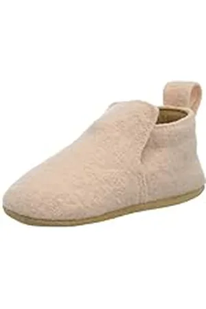 Haflinger Lauflernschuh Hafli, Zapatillas de Estar por casa Unisex bebé, Rosa (Rosa 24), 17 EU