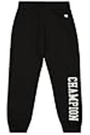 Champion Legacy Graphic Shop G (405027) -Ultra-Light Soft Compact Powerblend Fleece Elastic Cuff Pantalones Deportivos, , 15-16 años para Niñas