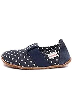 Giesswein Silz - Slim Fit Zapatillas, Niñas, Azul Oscuro (Dark Blue), 23 EU