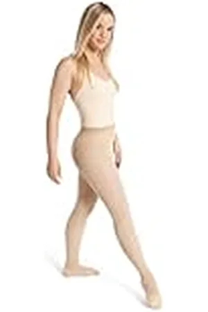 Capezio Ajuste de transición Ultra Suave con Cintura de Punto automático Medias, Mujeres, , XXL