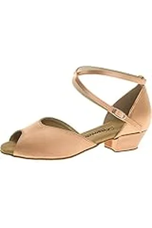 Diamant Niñas Zapatos de Baile 022-030-094 - Satén - 2,5 cm Tacón en Bloque [31 EU]
