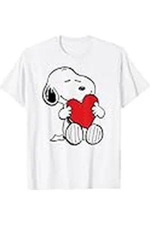 Peanuts Snoopy abrazando San Valentín Camiseta