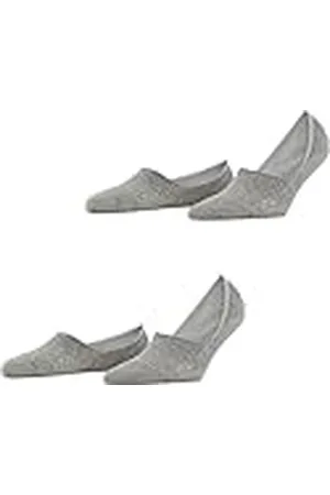 Burlington Everyday Multipack W In algodón invisibles lisos 2 pares, Calcetines pinkies Mujer, , 39-40