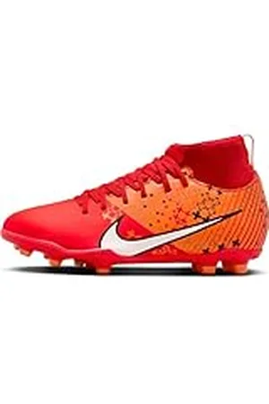 Nike Jr Superfly 9 Club MDS FG/MG, Alta, Lt Crimson/Pale Ivory-Bright Mandarin, 33 EU