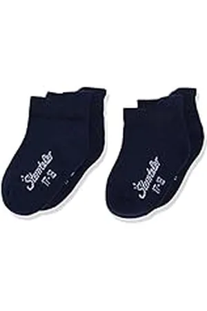 Sterntaler Calzini Sneaker Dp Uni Chaussettes, Bleu (Marine 300), 26 (Lot De 2), Calcetines Niños, Azul, Paquete De 2
