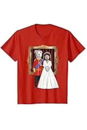 Pets Rock Niños Mr & Mrs Retrato de boda conejillos de indias niños Camiseta
