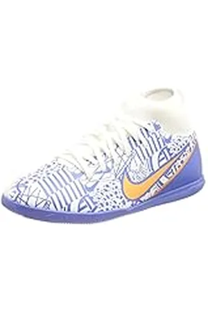 Nike Superfly 9 Club CR7, Zapatillas de Futsal, White/Metallic Copper-Concord, 33 EU