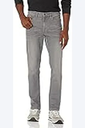Amazon Pantalón Vaquero Cómodo y Elástico de Ajuste Entallado (Previamente Goodthreads) Hombre, , 36W / 34L