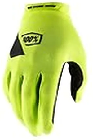 100% 100 Percent RIDECAMP Glove Fluo Yellow-XL Guantes para ocasión especial, , Mediano para Hombre
