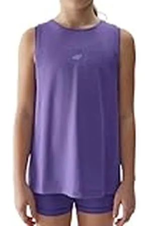 4F Junior Camiseta FNK F695 para Niños | Color Morado | 13 años