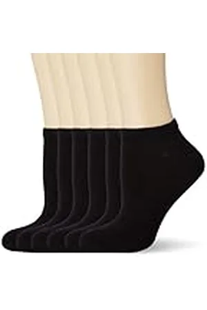 FM London Calcetines entrenadores de bambú para mujer paquete de 6, , 37-42