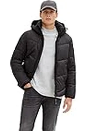 TOM TAILOR Hombre Chaqueta con capucha 1034561, , L