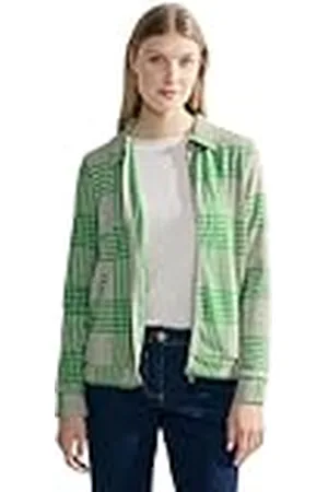 CECIL Camiseta Tos Melange Check, , M para Mujer