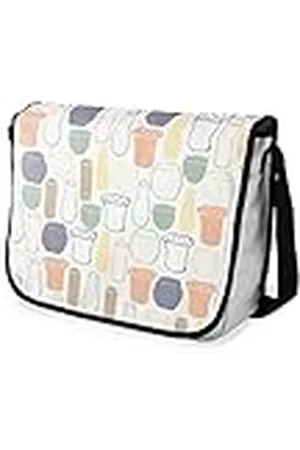 Bonamaison – Bolsas de Mensajero con Pulsera Negra para Estudiantes, Mochilas Escolares para niñas y niños, 29 x 36 cm