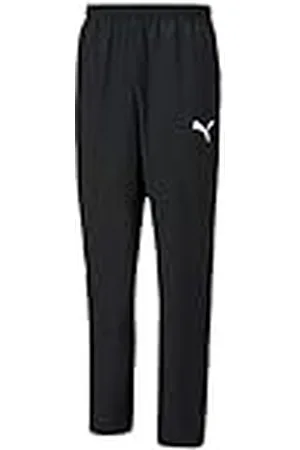 PUMA TeamRISE Sideline Pants, Pantalón, Negro ( Black- White), XL EU