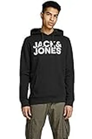 JACK & JONES Jjecorp Logo Sudadera con capucha para hombre