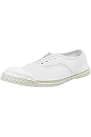 Bensimon Tennis Elly Femme, Zapatillas de Deporte de lona Mujer, Blanco (Blanc), 36 EU
