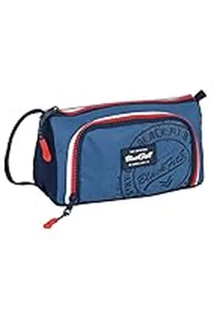 Safta Portatodo con Bolsillo Desplegable Lleno, Tejido Reciclable, Blackfit8 Stamp, 200x85x110