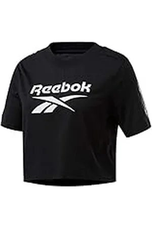 Reebok Training Essentials Tape Pack Camiseta, Mujer, Black, XL