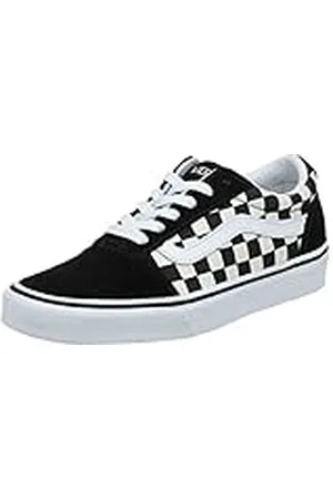 Vans Ward, Zapatillas para Mujer, (Checkerboard) black/white, 36.5 EU