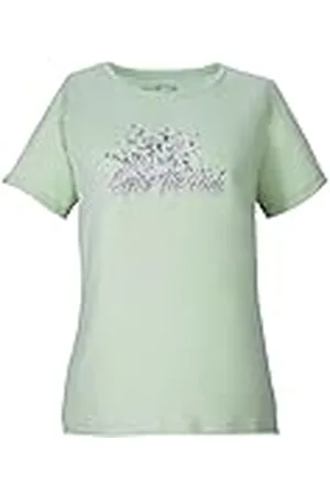 Killtec Mujeres Camiseta Funcional KOS 260 WMN TSHRT, Green, 34, 41272-000