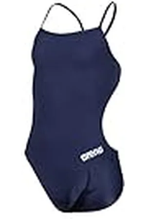 Arena Solid Challenge Team Junior Bañador de Una Pieza para Niña, Bañador Deportivo de Secado Rápido, Tejido MaxLife Eco Resistencia al Cloro y Protección UV UPF 50+