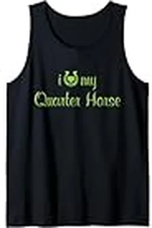 Hip Entrenador de equitación I Love My Quarter Horse Equestrian Show Camiseta sin Mangas