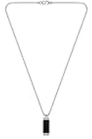 HUGO BOSS Jewelry Collar para Hombre Colección BENNETT en Acero Inoxidable con una Placa Grabada - 1580263