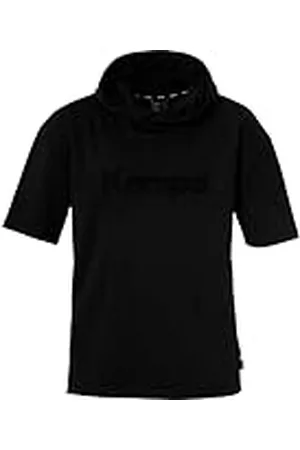 Kempa Hood Shirt Black & White Sudadera sin Mangas con Capucha para Hombre - Corte Oversize de Moda - Sudadera Deportiva para Gimnasio y Balonmano - - Tamaño S