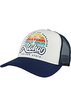 Eisley Paradisee Kids Gorra de 100% algodón, Transpirable, Cierre a presión, , XS Unisex niños