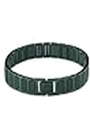 Calvin Klein Pulsera de eslabones estructurados para hombre de acero inoxidable con chapado en - 35100030, talla única, Acero inoxidable, No es una piedra preciosa