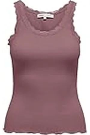 ONLY Onlsharai Lace Tank Top Jrs Camiseta de Tirantes Anchos, , L para Mujer