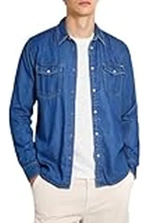 Pepe Jeans Regular Shirt PM308586 Camisa Vaquera, , L para Hombre