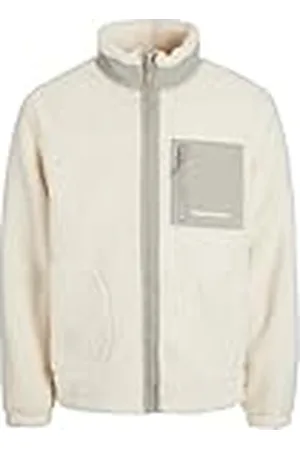 JACK & JONES Jorvesterbro Teddy Jacket Aw24 Noos Chaqueta Polar, , XXL para Hombre