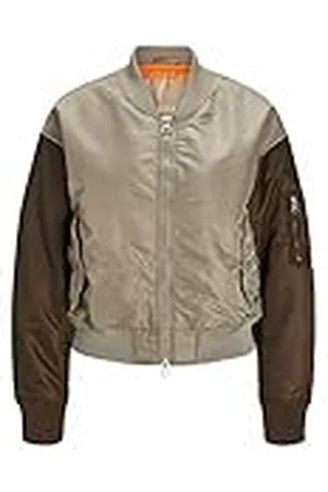 JJXX Jack & Jones Jxkemp Pilot Jacket Noos Chaqueta, Brindle/Detail:Block, L para Mujer