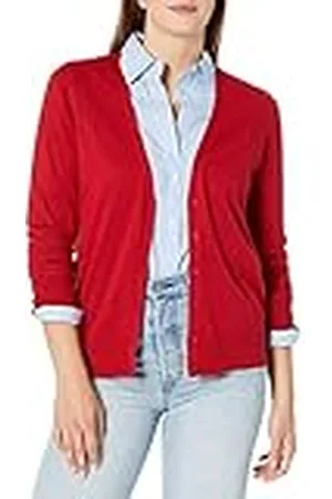 Amazon Jersey Ligero con Cuello de Pico (Disponible en Tallas Grandes) Mujer, , M