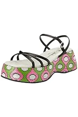 Fly London BLAF095FLY, Sandalia Mujer, Black, 36.5 EU