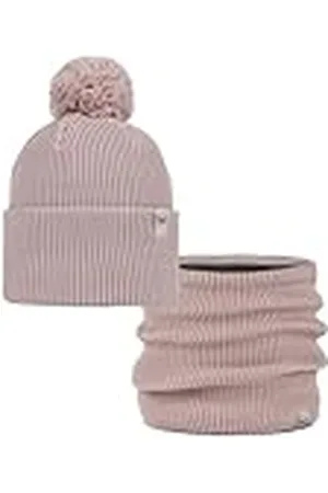 Buff ® Dúo Pack Knitted Gorro Renvi Rosewood y Knitted & Fleece Braga de Cuello Renvi Rosewood Talla única Adulto